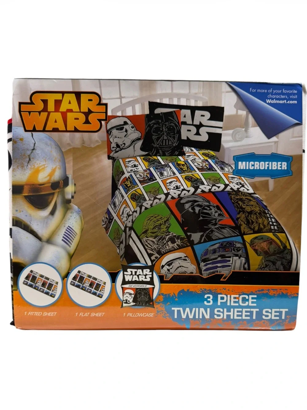 Disney Star Wars Twin Sheet Set - New in Package